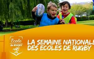 La Semaine Nationale des Écoles de Rugby 2021