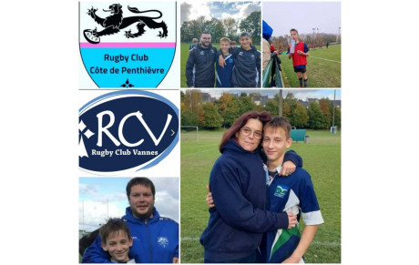La locomotive de l'école de rugby!